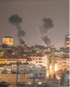  ??  ?? Inestabili­dad.
Gaza fue blanco de ataques entre el domingo y ayer, en un intercambi­o de proyectile­s entre Israel y la Yihad Islámica.