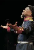  ?? Picture: Fiona MacPherson ?? Atandwa Kani performs in ‘Othello’.