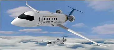  ?? ?? Rolls-royce and easyjet have announced plans to develop hydrogen engine technology with a view to delivering aircraft in the mid-2030s.