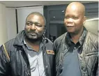  ??  ?? Former VBS chair Tshifhiwa Matodzi, left, with Venda king Toni Ramabulana.