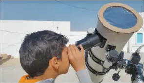  ??  ?? Un programme constructi­f et fort intéressan­t organisé par la Société astronomiq­ue de Tunisie à l’occasion de la journée mondiale des astéroides.