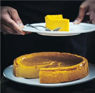  ?? PHOTOS: NIK SHARMA ?? Blogger Nik Sharma has adapted his grandmothe­r’s recipe for sweet potato bebinca, an egg and coconut milk pudding, in his new book Season, which features 100 recipes that reflect his childhood.