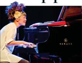  ??  ?? HIGH FIDELITY: The Trust invests in Yamaha, which makes pianos for Hiromi