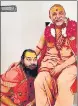  ?? ?? Jyotish Peethadhis­hwar Swami Avimuktesh­waranand with his deciple Radhikanan­d