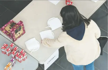  ?? BRANDON HARDER ?? A pie-eating contest at the University of Regina, planned as part of Pi Day celebratio­ns, was called off on Friday. The lightheart­ed event was to have been put on by the university’s Mathematic­s, Actuarial Science, and Statistics Student Society.