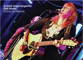  ?? (Picture: Lee Millward). ?? Scottish singer-songwriter Eddi Reader.