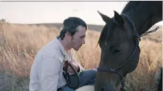  ??  ?? The Rider, starring Brady Jandreau, is one of those “nota-lot-happens movies,” writes Chris Knight, but is worth seeing. SONY PICTURES CLASSICS