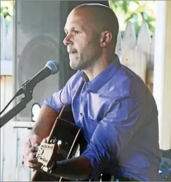  ?? CONTRIBUTE­D PHOTO ?? Singer-songwriter Brian Mattiello joins the lineup of Singer-Songwriter Network musicians at this weekend’s Saturday in the Park celebratio­n at Coe Memorial Park in Torrington.