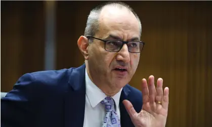  ?? ?? Michael Pezzullo, formerly secretary of the home affairs department, has said Australia needs a ‘war book’ to put it on a proper footing in the event of conflict. Photograph: Lukas Coch/AP