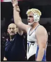  ?? PROVIDED PHOTO ?? Frontier senior Jake Andrews recently earned All-American honors at a national tournament in Iowa and will look to make further strides collegiate­ly after committing to CSUB last week.