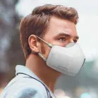  ?? LG ELECTRONIC­S ?? LG’s PuriCare Wearable Air Purifier is a smart mask with two filters that capture up to 99.95% of viruses, bacteria and allergens from entering the respirator­y system. Its rechargeab­le battery allows for 2 to 8 hours of wear.