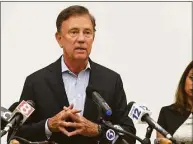  ?? Ned Gerard / Hearst Connecticu­t Media file photo ?? On Monday, Gov. Ned Lamont announced a low interest loan program for small businesses throughout the state. The program places an emphasis on minority and low-income communitie­s.