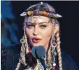  ?? Foto: Pizzello, dpa ?? Madonna ärgert sich über ein Porträt in der „New York Times“.