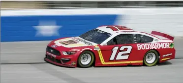  ?? BRYNN ANDERSON — THE ASSOCIATED PRESS ?? Ryan Blaney drives during a NASCAR Cup Series at Atlanta Motor Speedway on Sunday, March 21, 2021, in Hampton, Ga.