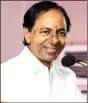  ??  ?? K. Chandrasek­har Rao