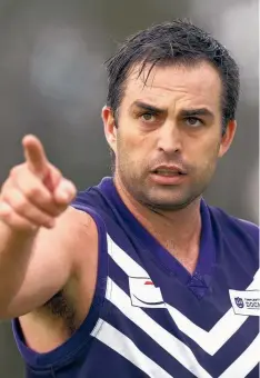  ??  ?? Former AFL star Brian Lake has been released from an Osaka jail.