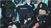  ?? PA ?? Play was halted twice in Sofia after Bulgaria fans targeted England players for racist abuse