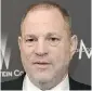  ??  ?? Harvey Weinstein