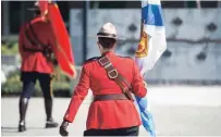  ?? JONATHAN HAYWARD THE CANADIAN PRESS ?? RCMP says there are currently no countrywid­e guidelines for when police should use Canada’s public warning system to broadcast informatio­n to cellphones and television­s.