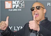  ??  ?? Vin Diesel attends the world premiere of ‘Billy Lynn’s Long Halftime Walk’.