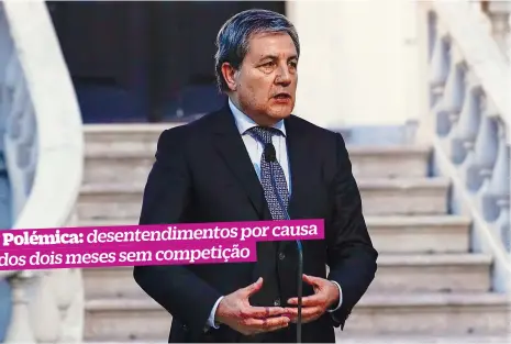  ??  ?? Fernando Gomes, presidente da Federação Portuguesa de Futebol