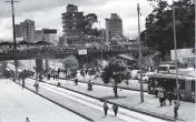  ??  ?? Protestas de la U. Nacional en Bogotá.