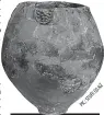  ??  ?? The 8,000-year-old wine jar found in Tbilisi