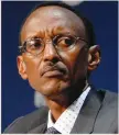  ??  ?? Paul Kagame