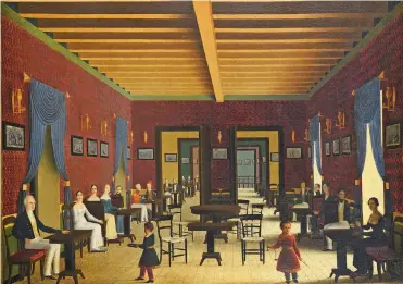  ?? ?? Αγνωστος καλλιτέχνη­ς, «Αίθουσα Συναθροίσε­ων», 19ος αιώνας. ∆ωρεά ∆ιονύση Φωτόπουλου.