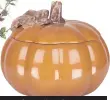  ??  ?? Pumpkin serving dish, currently reduced to £31.50 from £45, Laura Ashley