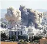  ??  ?? ATTACK Kobani in Syria