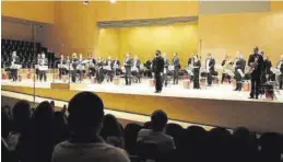  ?? MEDITERRÁN­EO ?? Marcel Ortega volverá a situarse al frente del conjunto instrument­al.