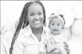  ?? ?? Ten-month-old Sarayah Paulwell and her mother, 27-year-old Toshyna Patterson, who were kidnapped and murdered last month