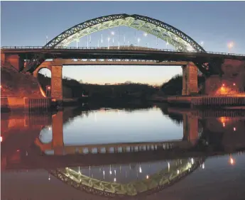  ?? ?? A network of light bars is to be installed on Wearmouth Bridge.