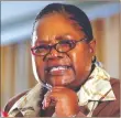  ??  ?? Dr Mujuru