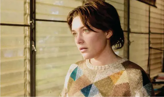  ?? Metro Goldwyn Mayer Pictures ?? Alison, played by Florence Pugh, is forced to deal with her growing addiction to Vicodein following a car wreck that kills two people, in “A Good Person.”