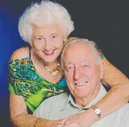  ??  ?? Lorraine and Denis O'Connell at their 60th wedding anniversar­y.