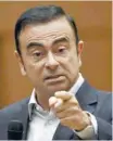  ?? — Reuters ?? Carlos Ghosn speaks at the Paris Auto Show, in Paris, France, in this file photo.