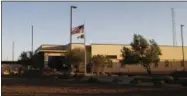  ?? CEDAR ATTANASIO — THE ASSOCIATED PRESS FILE ?? This frame from video shows the entrance of a Border Patrol station in Clint, Texas.