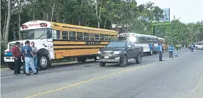  ?? FOTO: LUIS LEMUS ?? CAMBIOS. Con el inicio de esta fuerza, las unidades en el transporte urbano se modernizar­án.