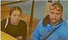  ??  ?? Police are looking for these two people in relation to the stolen car.