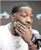  ?? AL DIAZ adiaz@miamiheral­d.com ?? Bam Adebayo says the Heat’s early playoff exit led him to reflect on how he can help the team more.