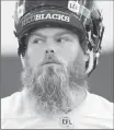  ?? Canadian Press photo ?? Ottawa Redblacks offensive lineman Jon Gott (63) is seen during a team practice in Edmonton, Wednesday.