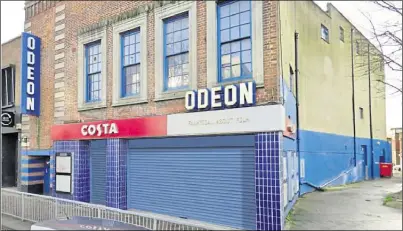  ?? ?? CGI of how a security shutter, which Odeon wants to install at the cinema entrance, could look