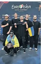  ?? FOTO: IMAGO ?? Die Gruppe Kalush Orchestra hatte den ESC 2022 gewonnen.