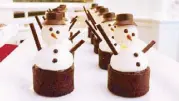  ??  ?? Frost-treat the snowman: Festive dishes and desserts will also be in full force at all the Disney hotels.