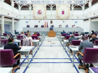  ?? EP ?? Imagen de archivo de la Asamblea de la Región de Murcia