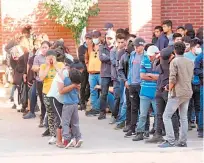  ?? ?? Resguardo de migrantes en hotel de Chihuahua