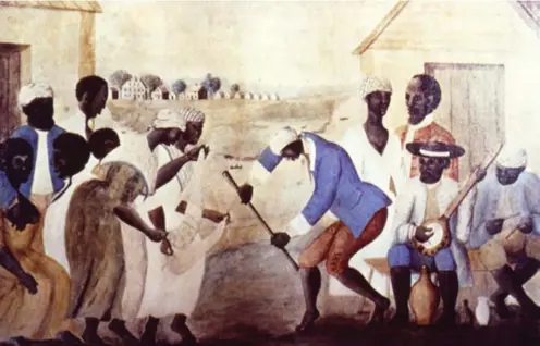  ?? IMAGE: ?? (Art depicting Gullah people. Wikimedia)