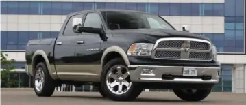 ??  ?? The 4-by-4 version of the Dodge Ram seemed superior to its competitio­n, perhaps thanks to its coil-spring rear axle.